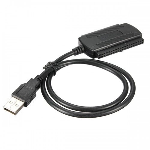Переходник / адаптер "FIDECO  USB 2.0  to 2.5"&3.5"  IDE&SATA Cable with Power Supply M: CHD-S3T" от компании Интернет-магазин VPROK_kz - фото 1