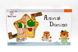 Пазл-домино для малышей "Животные"