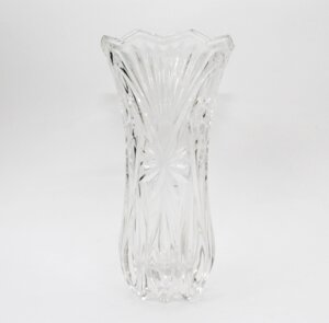 Настольная стеклянная ваза, 19 см