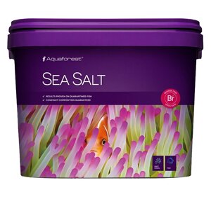 Морская соль для рыб и мягких кораллов Aquaforest Sea salt 10 кг