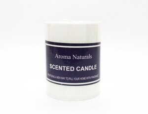 Ароматическая свеча, Aroma Naturals, белая, 8 см