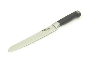 2272 FISSMAN Нож для тонкой нарезки с выточками и закругленным концом PROFESSIONAL 15 см (молибден-ванадиевая