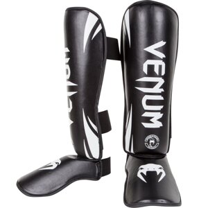 Щитки для ног Venum Elite Black