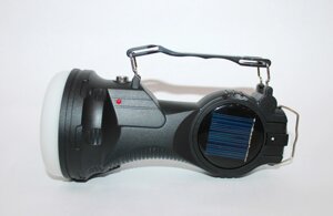 Аккумуляторный фонарь с солнечной панелью KC-9980T