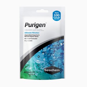 Адсорбент для удаления органики в морской и пресной воде Seachem Purigen 100 мл