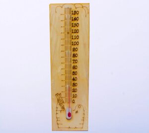 Термометр для бани и сауны, вертикальный