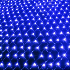 Светодиодная гирлянда "Сетка" - 3Х1 метра, Синий цвет, мерцает