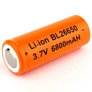 Аккумулятор Li-ion BL 26650 3.7V 6800 mAh