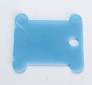Нитковдеватель пластиковый, голубой, 3 см