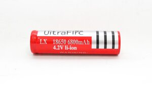 Аккумулятор UltraFire Li-ion 18650 6800 mAh 4.2V