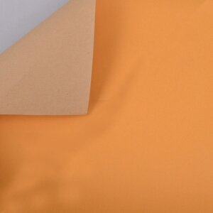 Аква бумага, двухсторонняя, оранжевая
