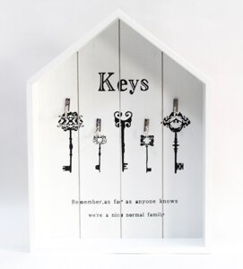 Ключница шкатулка,"Keys", 33*25 см