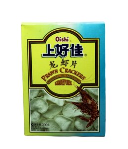 Креветочные чипсы для жарки Oishi, 200 г