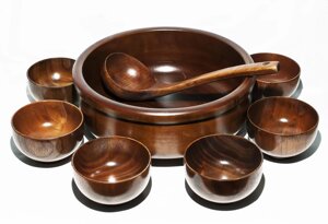 Набор деревянной посуды для Наурыз-коже