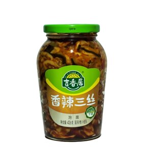 Готовый салат с грибами (капуста, перец, соус) Ji Xiang Ju, 426 мл