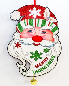 Гирлянда "MERRY CHRISTMAS", картонная, 27 см