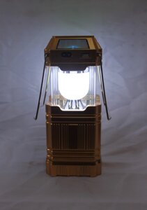 Кемпинговый фонарь с солнечной зарядкой, 9009А
