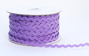 Декоративная лента для одежды, кружевная, фиолетовая