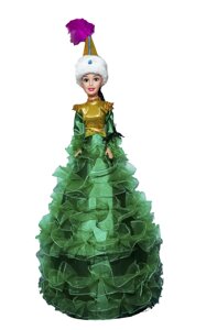 Тойбастар калта, кукла, 90 см (зелёный)