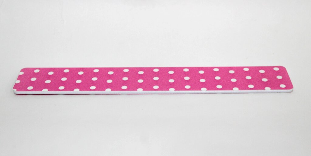 Пилочка для ногтей "наждачка", бело-розовая от компании Интернет-магазин VPROK_kz - фото 1