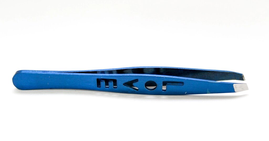 Пинцет косметический скошенный, "KANILENA", синий от компании Интернет-магазин VPROK_kz - фото 1