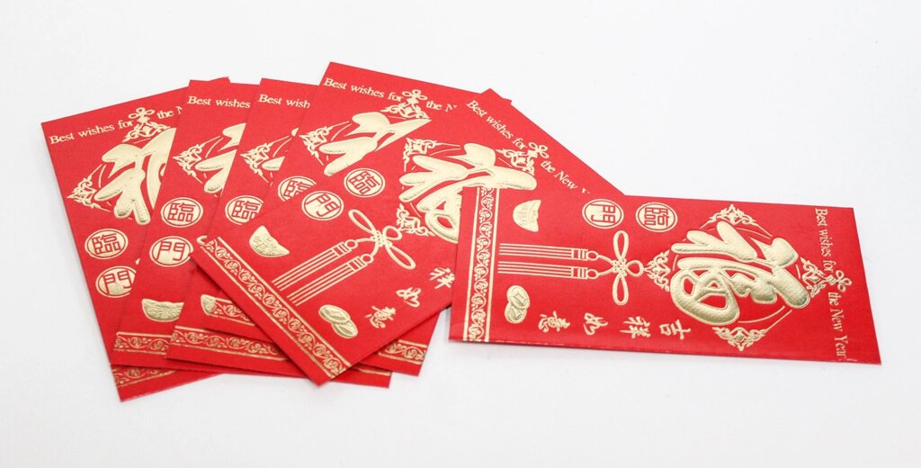 Подарочные конверты для денег, 6 шт. от компании Интернет-магазин VPROK_kz - фото 1