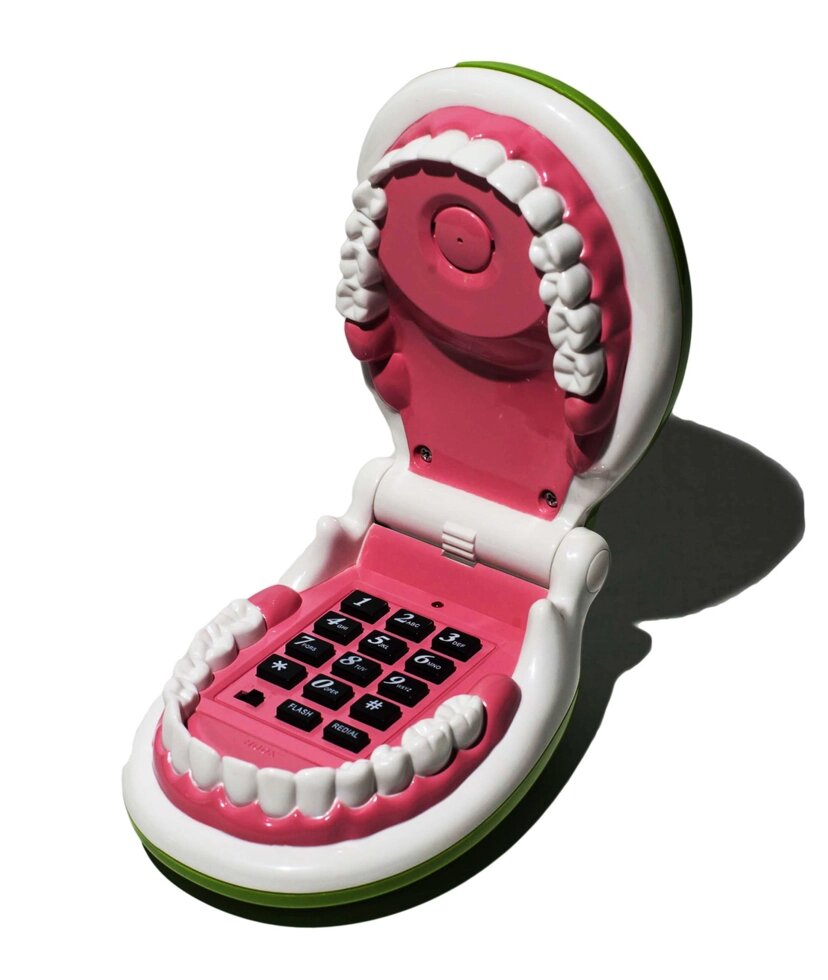 Подарок "Телефон в форме рта", раскладной от компании Интернет-магазин VPROK_kz - фото 1