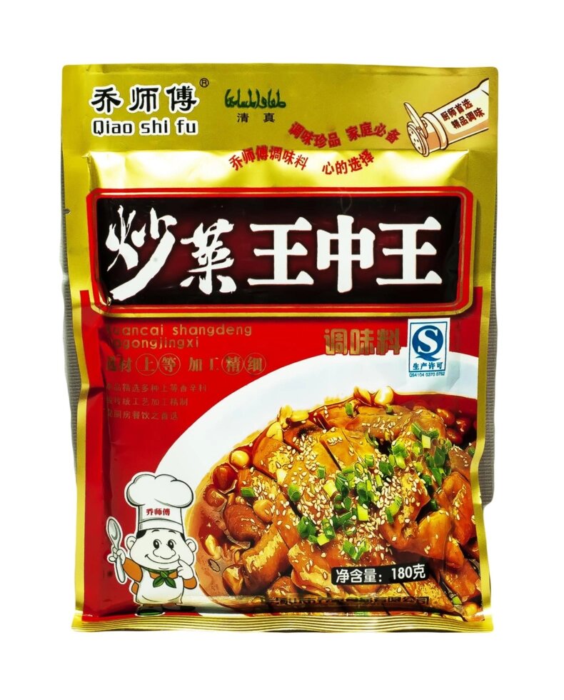 Приправа для мяса QiaoShiFu, 180 г от компании Интернет-магазин VPROK_kz - фото 1