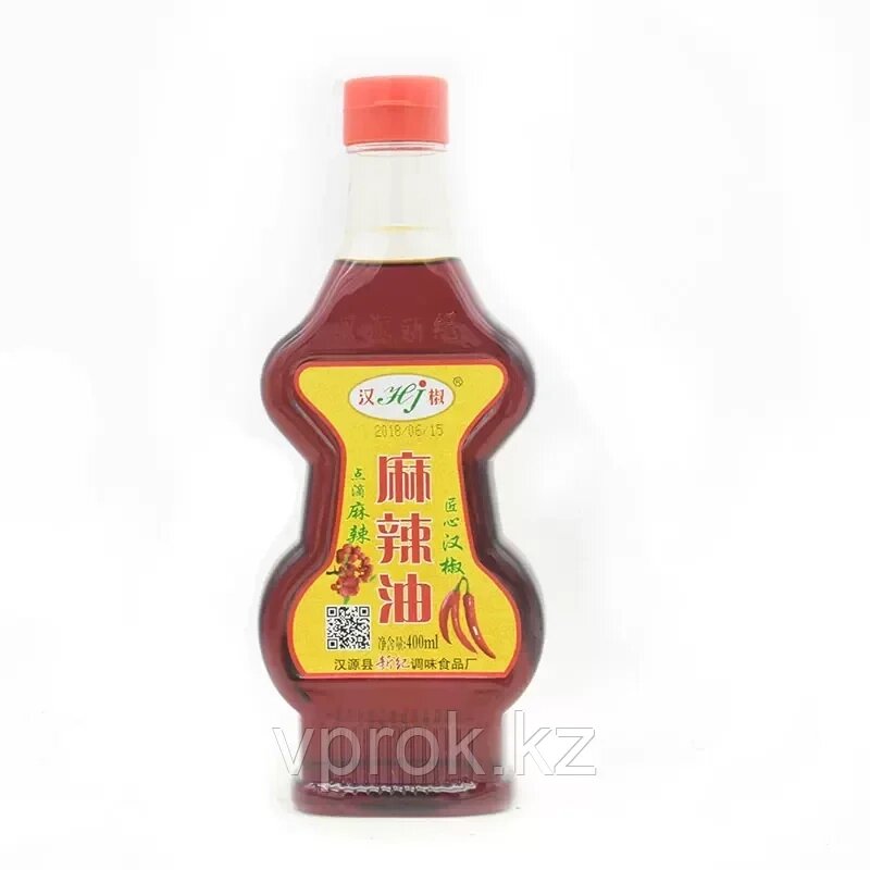 Пряное кунжутное масло Sichuan Hanyuan с перцом чили, 330 мл от компании Интернет-магазин VPROK_kz - фото 1