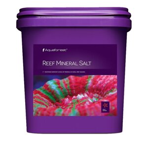 Рифовая минеральная соль для аквариума aquaforest REEF mineral SALT 400 г