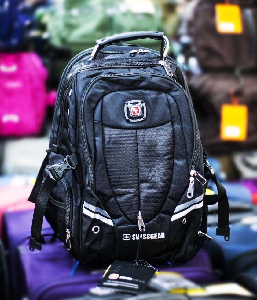 Рюкзак "SWISSGEAR", 32х20х43см (черный) от компании Интернет-магазин VPROK_kz - фото 1