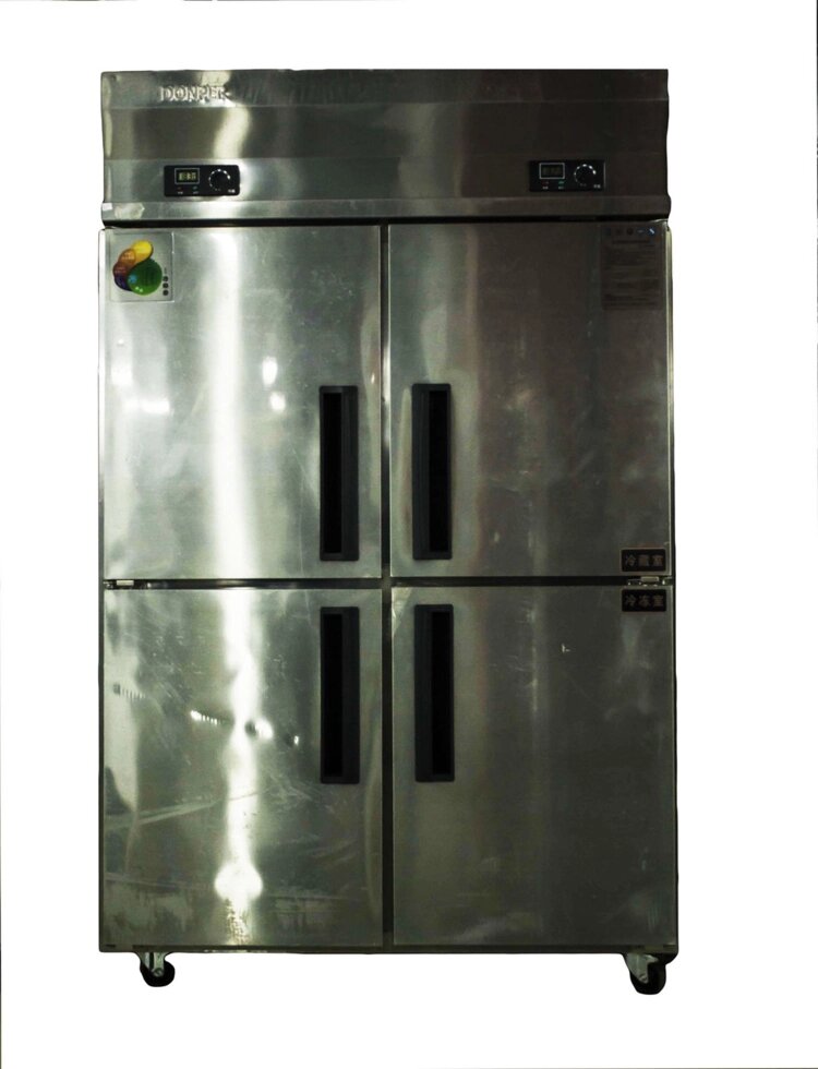 Шкаф холодильный, комбинированный, 750 л, нержавеющая сталь от компании Интернет-магазин VPROK_kz - фото 1