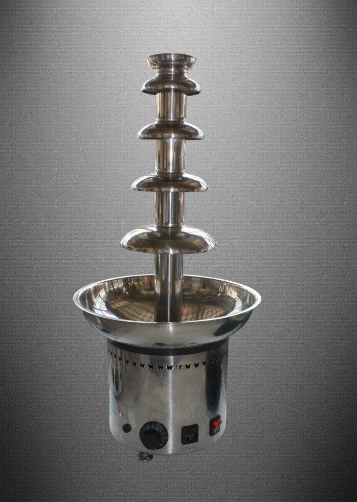 Шоколадный фонтан, нержавеющая сталь, 2-3 кг от компании Интернет-магазин VPROK_kz - фото 1