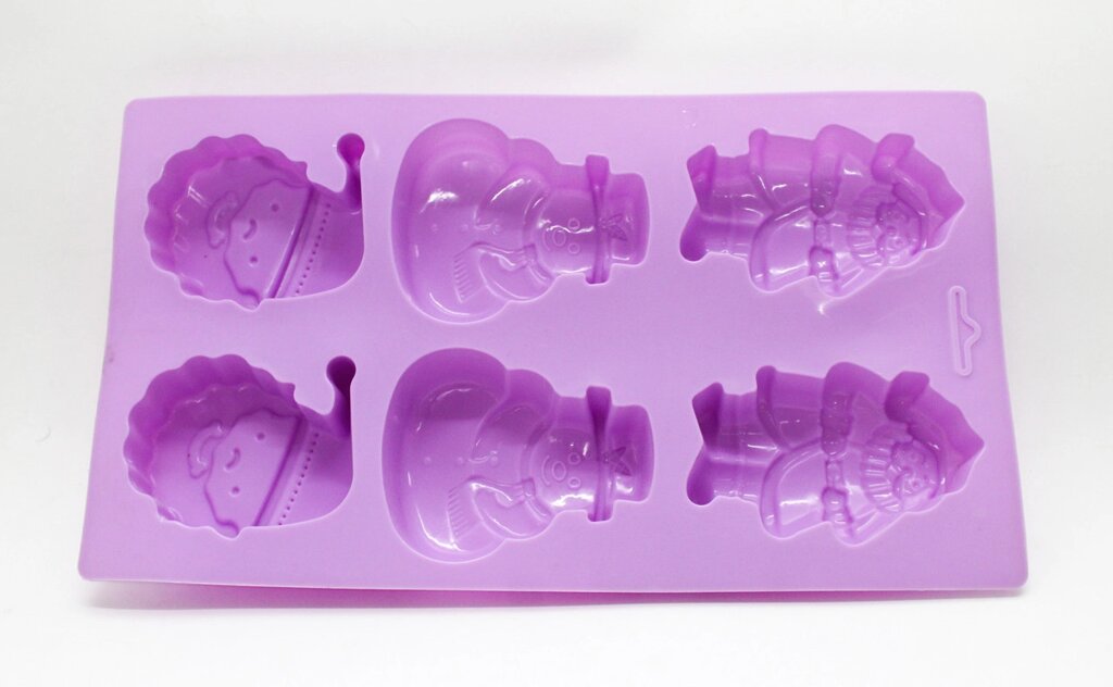 Силиконовая форма для кексов, фиолетовая, 28*15 см от компании Интернет-магазин VPROK_kz - фото 1
