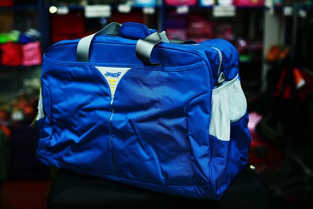 Спортивная дорожная сумка "Handry 3293" (голубая) от компании Интернет-магазин VPROK_kz - фото 1