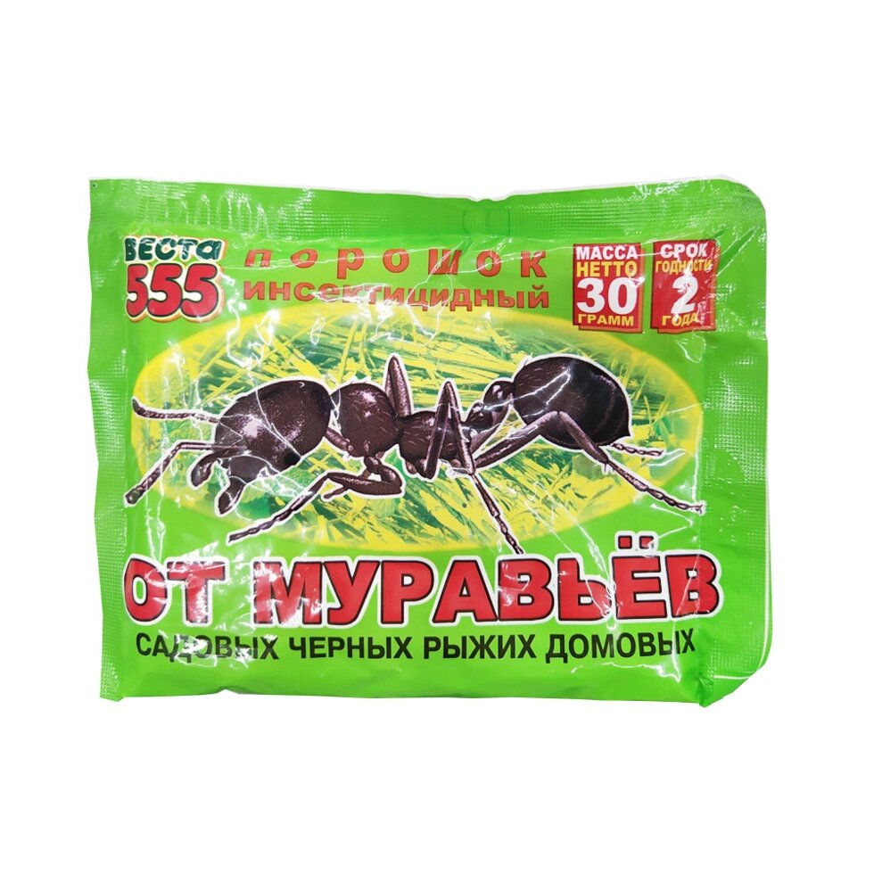 Средство от муравьев (порошок) «Веста 555», 30 г от компании Интернет-магазин VPROK_kz - фото 1