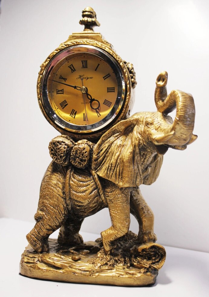 Статуэтка с часами "Слон" (34х17х11) ##от компании## Интернет-магазин VPROK_kz - ##фото## 1