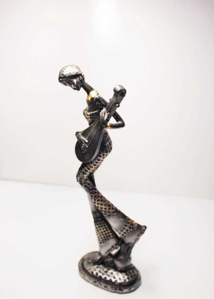 Статуэтка "Женщина с музыкальным инструментом (кобыз)", 32 см от компании Интернет-магазин VPROK_kz - фото 1