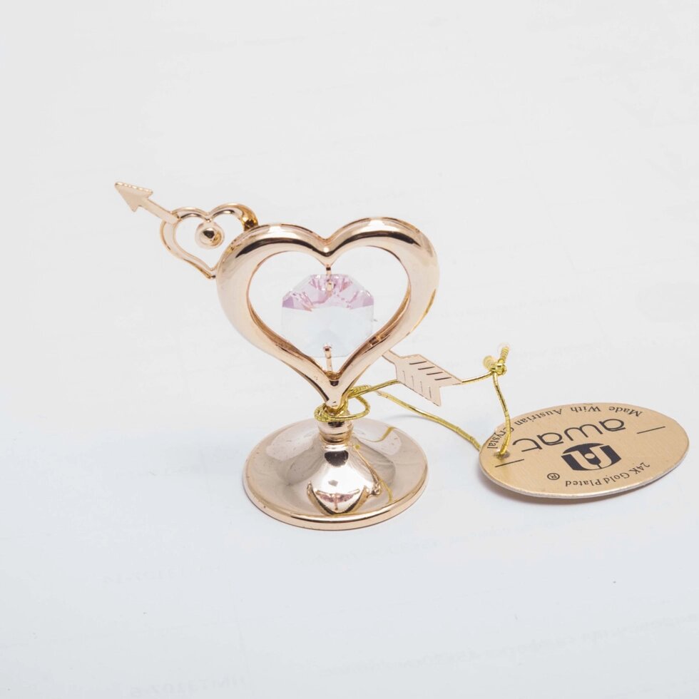 Сувенир "Пронзенные сердца" 6*3 см от компании Интернет-магазин VPROK_kz - фото 1