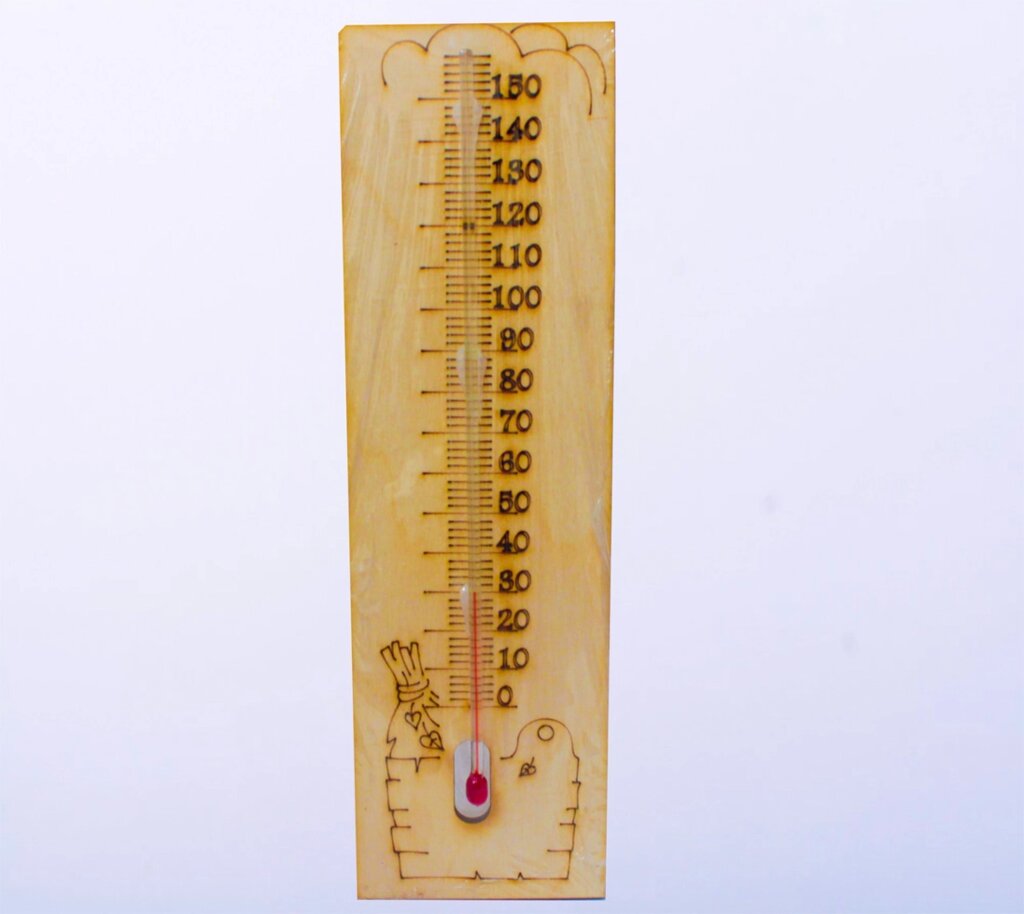 Термометр для бани и сауны, вертикальный от компании Интернет-магазин VPROK_kz - фото 1