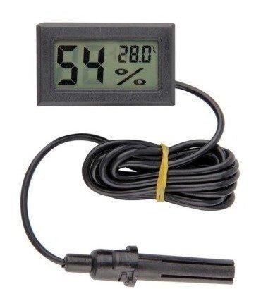 Термометр гигрометр с выносным датчиком для инкубатора от компании Интернет-магазин VPROK_kz - фото 1