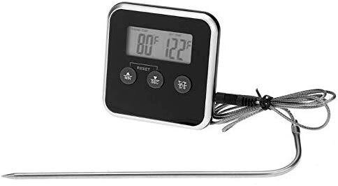 Термометр с таймером и щупом на проводе, -50+250°C от компании Интернет-магазин VPROK_kz - фото 1