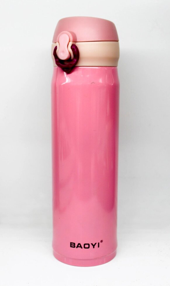 Термос-стакан,"BAQYI", розовый, 500 мл от компании Интернет-магазин VPROK_kz - фото 1