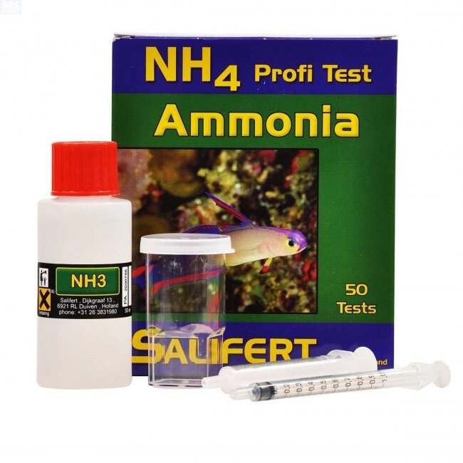 Тест на содержание аммония Salifert Ammonia NH3/NH4 от компании Интернет-магазин VPROK_kz - фото 1