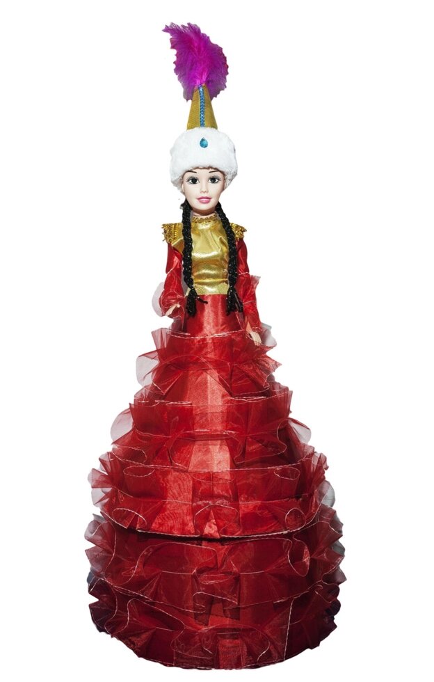 Тойбастар калта, кукла, 92 см (красный) от компании Интернет-магазин VPROK_kz - фото 1