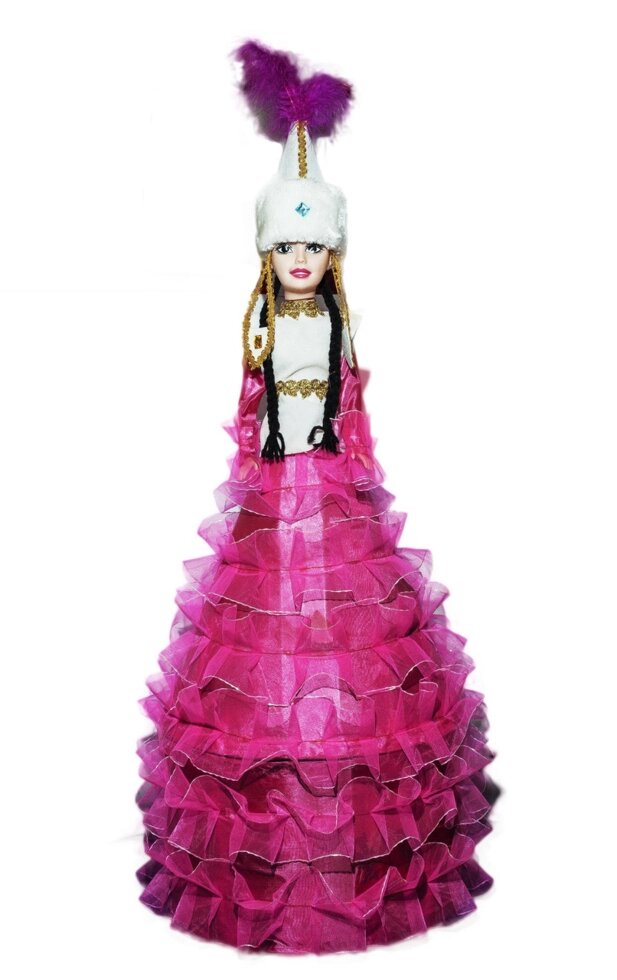 Тойбастар калта, кукла, 95 см (розовый) от компании Интернет-магазин VPROK_kz - фото 1