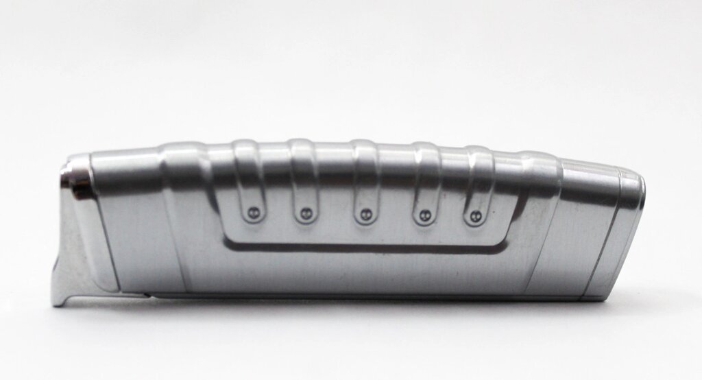 Турбо зажигалка, серебро от компании Интернет-магазин VPROK_kz - фото 1