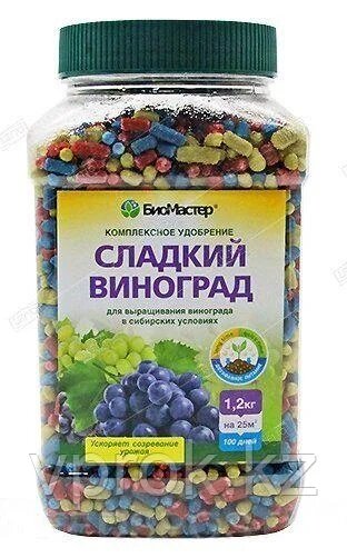 Удобрение комплексное универсальное «Сладкий виноград», 1,2 кг от компании Интернет-магазин VPROK_kz - фото 1