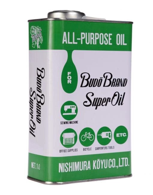 Универсальное масло для швейного оборудования Budo Brand Super Oil (Япония), 1 л от компании Интернет-магазин VPROK_kz - фото 1