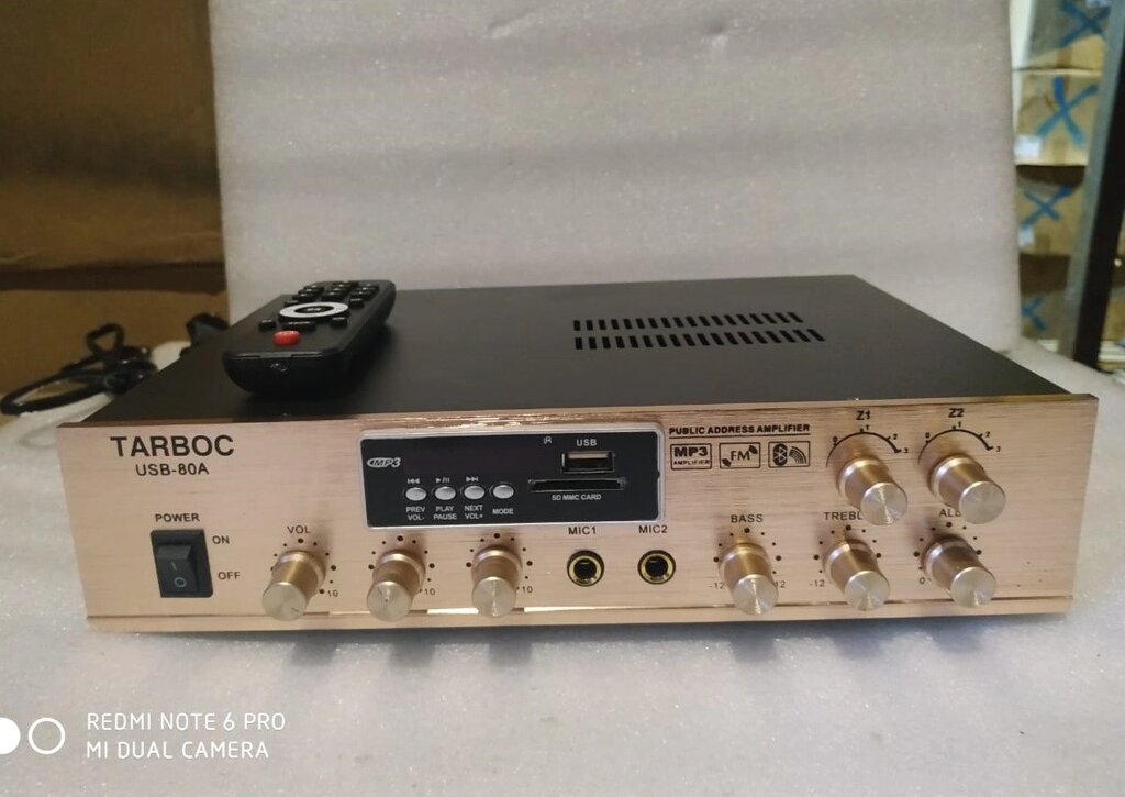 Усилитель звука TARBOC USB-80A от компании Интернет-магазин VPROK_kz - фото 1